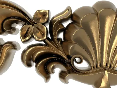  decorative pattern ready for 3D printing 3D model 47