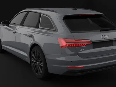 Audi A6 C8 Avant 3D model