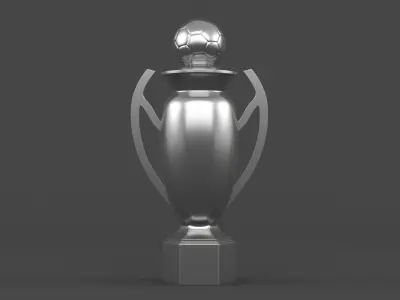 Trophy Cup 3D model 17