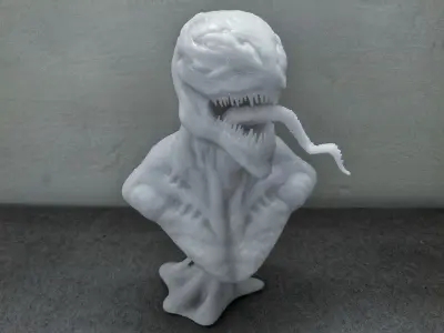 Venom 3D print bust 3D print model