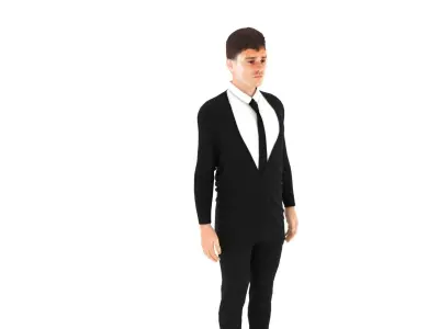Antoine Griezmann Low-poly 3D model