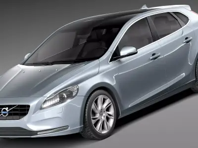 Volvo V40 2013 3D model