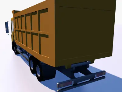 Dump truck 3D model