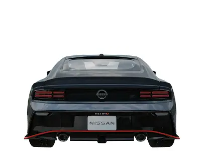Nissan Z Nismo 2024 Low-poly 3D model