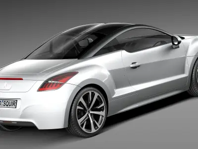 Peugeot RCZ 2013 3D model