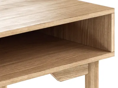 La Redoute Interieurs Scoubi Oak Desk 3D model