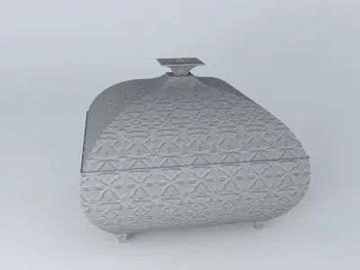 Chinese Urn chinese urn ornament decor Free 3D model