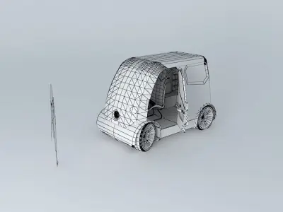 Fiat Pongo (Concept) Free 3D model