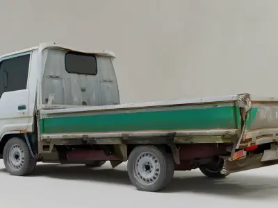Indian Pickup Truck 3D model