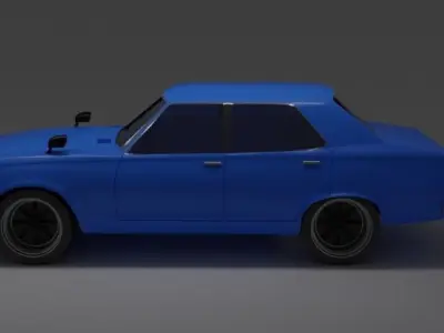 Nissan Skyline 1972  3D model