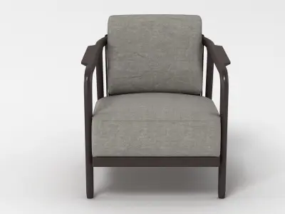 Flexform Crono Chair 3D model