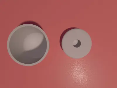 Ashtray for car cupholder 3D print model