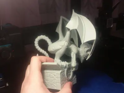 Gargoyle observer 3d print 3D print model