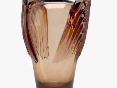 Rene Lalique Marrakech Vase 3D model