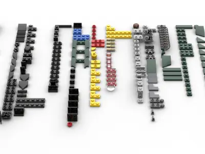 TwindBricks3D - 76907 Lotus Evija 3D print model