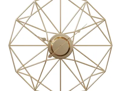 wall clock Geometrix 3D model