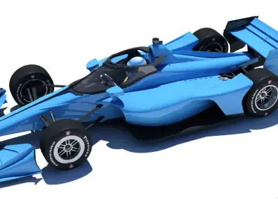 Indycar 2020 - Road version 3D model