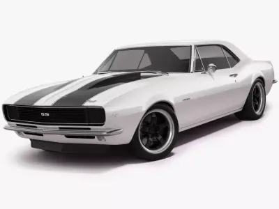 Chevrolet Camaro 1967 Pro Touring 3D model