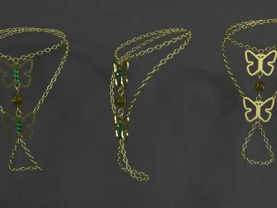 Hand jewelry 3D model