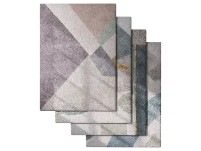 Carpet set 49 3D model