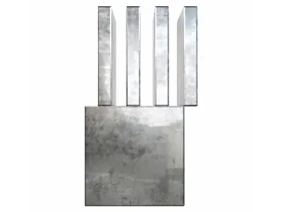 Abstract sculpture AS-010 3D model