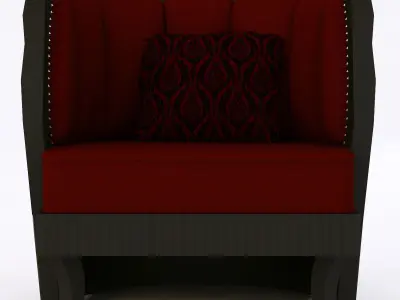 Francesco Molon P501 armchair DIAGONAL 3D model