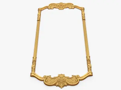 Classic decor ornament 117  3D model