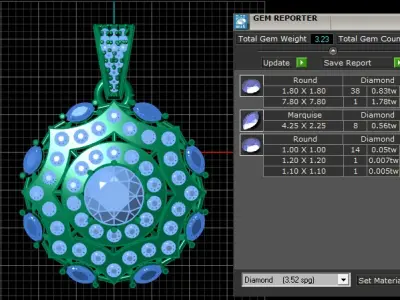 Women Macke Pendant 3D PRINTABLE MODEL   3D print model