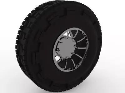 CAR TYRE   3D print model