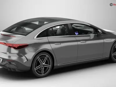 Mercedes EQE 2023 3D model