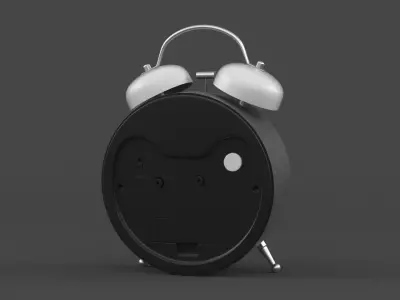 Analog Alarm Clock 3D model