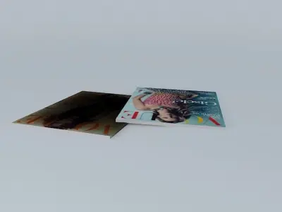 Magazine VOGUE MAGAZINE Free 3D model