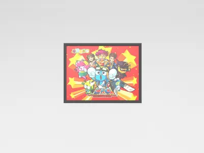 Little Fighter Online Painting v1 008 Free low-poly 3D model