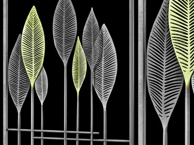 decorative wall panel 3D model order