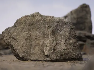 Lake Stone 3D scan 3D model