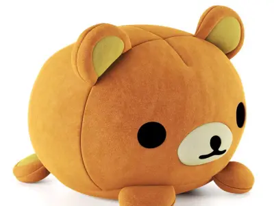 Rilakkuma Mochi Plushie 3D model