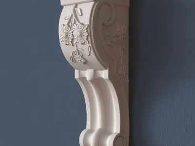 Decorative Corbel 3D model order