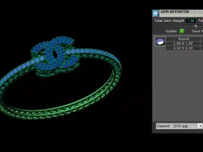 Bracelets 3D print model