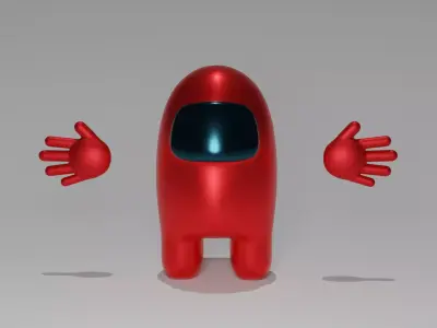 Among Us Character Free 3D model