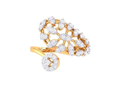 Diamond Ring 23 3D print model
