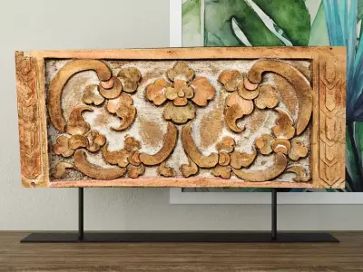 Wood Carving 3D model