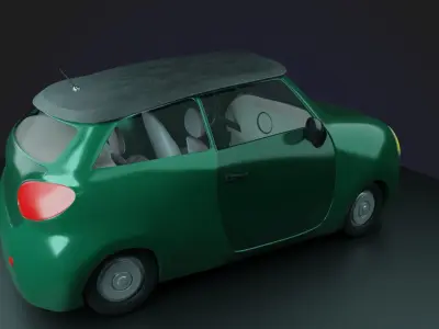 Cartoon Car 3D model