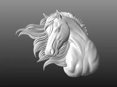 horse 3D model