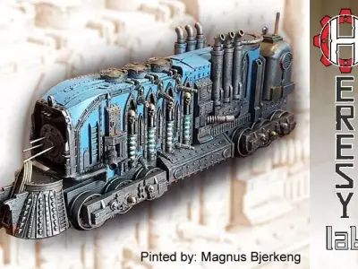 Heresy Train - Only Engine no wagons 3D print model