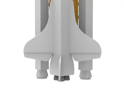 Space Shuttle Discovery 3D print model