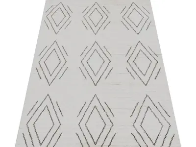 Rug Set 1412 3D model