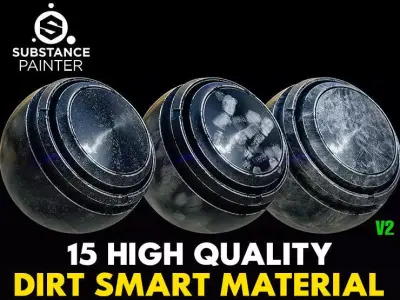 15 High Quality Dirt Smart Material - V2 Texture