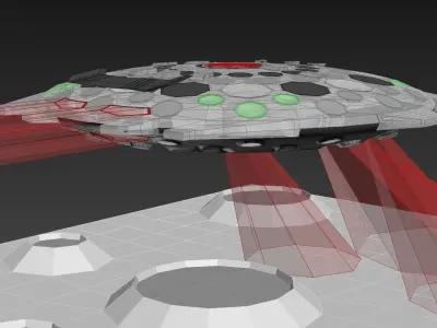 Wind that many eyed is - The Hammerhead Concept 3D print model