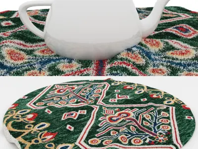 Rugs No 132 Low-poly 3D model