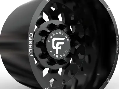 corleone Rear strauss dually wheel  3D print model